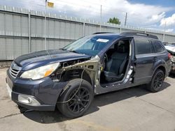 Subaru Vehiculos salvage en venta: 2011 Subaru Outback 2.5I Limited