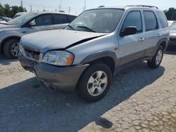 Salvage cars for sale at Bridgeton, MO auction: 2003 Mazda Tribute LX