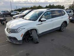 Volkswagen salvage cars for sale: 2022 Volkswagen Tiguan S