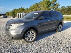 Salvage cars for sale at Houston, TX auction: 2013 Ford Explorer Limited