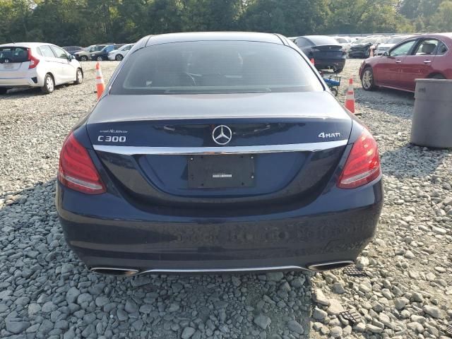 2015 Mercedes-Benz C 300 4matic