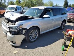 Salvage cars for sale from Copart Portland, OR: 2014 Ford Flex Limited