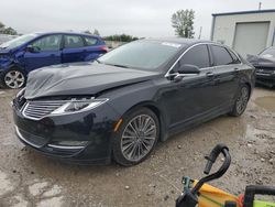 Salvage cars for sale at Kansas City, KS auction: 2016 Lincoln MKZ