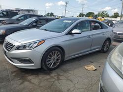 Salvage cars for sale at Chicago Heights, IL auction: 2015 Hyundai Sonata Sport