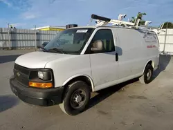 Salvage trucks for sale at Antelope, CA auction: 2013 Chevrolet Express G2500