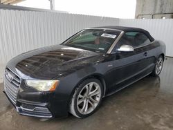 Salvage cars for sale at West Palm Beach, FL auction: 2013 Audi S5 Prestige