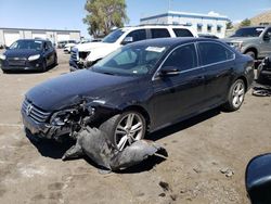 Volkswagen salvage cars for sale: 2014 Volkswagen Passat SE