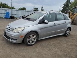 Salvage cars for sale at Bowmanville, ON auction: 2009 Mercedes-Benz B200