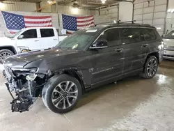 SUV salvage a la venta en subasta: 2022 Jeep Grand Cherokee L Overland