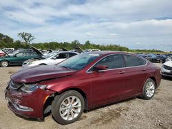 Chrysler salvage cars for sale: 2015 Chrysler 200 C