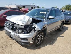 Volkswagen salvage cars for sale: 2020 Volkswagen Tiguan SE