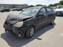 KIA salvage cars for sale: 2006 KIA Rio