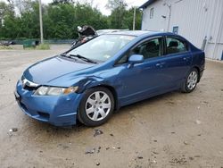 Honda salvage cars for sale: 2010 Honda Civic LX