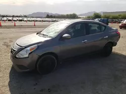 Salvage cars for sale at Las Vegas, NV auction: 2017 Nissan Versa S