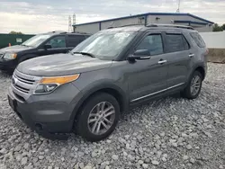 Salvage cars for sale at Barberton, OH auction: 2013 Ford Explorer XLT