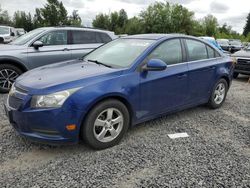 Chevrolet salvage cars for sale: 2012 Chevrolet Cruze LT