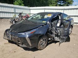 Salvage Cars with No Bids Yet For Sale at auction: 2021 Toyota Prius LE