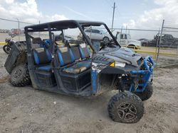 Vehiculos salvage en venta de Copart Houston, TX: 2017 Polaris Ranger Crew XP 1000 EPS High Lifter Edition