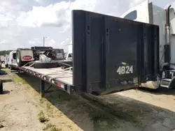 Salvage trucks for sale at Glassboro, NJ auction: 2023 Trailers Flatbed