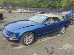 Salvage cars for sale at Waldorf, MD auction: 2008 Ford Mustang