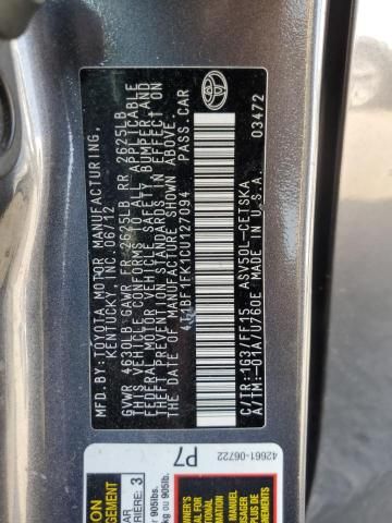 2012 Toyota Camry Base