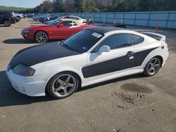 Salvage cars for sale at Brookhaven, NY auction: 2004 Hyundai Tiburon GT