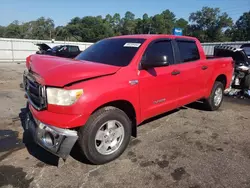 Salvage cars for sale from Copart Eight Mile, AL: 2010 Toyota Tundra Crewmax SR5