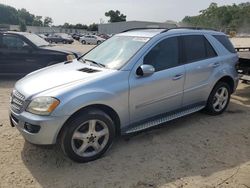 Salvage cars for sale at Hampton, VA auction: 2008 Mercedes-Benz ML 350