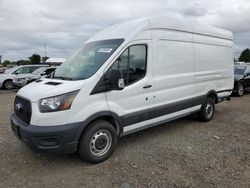 Salvage trucks for sale at Hillsborough, NJ auction: 2021 Ford Transit T-250