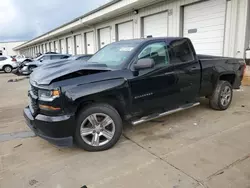 Salvage trucks for sale at Louisville, KY auction: 2016 Chevrolet Silverado K1500 Custom