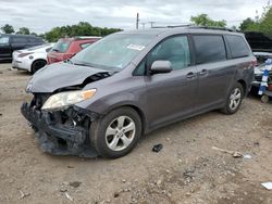 Salvage cars for sale at Hillsborough, NJ auction: 2015 Toyota Sienna LE