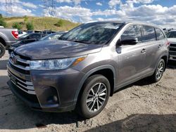 Salvage cars for sale at auction: 2019 Toyota Highlander SE