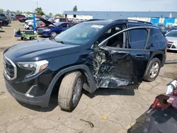 Salvage cars for sale at Woodhaven, MI auction: 2019 GMC Terrain SLE