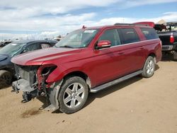 Salvage cars for sale from Copart Brighton, CO: 2018 Ford Expedition Max XLT