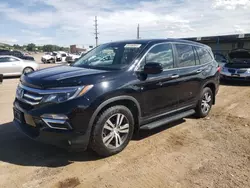 Honda salvage cars for sale: 2017 Honda Pilot EXL