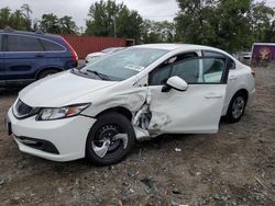 Salvage cars for sale at auction: 2014 Honda Civic LX