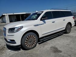 Lincoln Navigator salvage cars for sale: 2019 Lincoln Navigator L Reserve