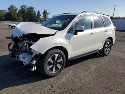 Salvage cars for sale at Portland, OR auction: 2018 Subaru Forester 2.5I Premium