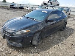 Salvage cars for sale from Copart Earlington, KY: 2015 Dodge Dart SXT