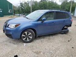 Salvage cars for sale at Candia, NH auction: 2017 Subaru Forester 2.5I Premium