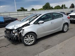 Salvage cars for sale at Littleton, CO auction: 2014 KIA Forte LX