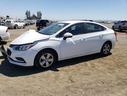 Chevrolet salvage cars for sale: 2017 Chevrolet Cruze LS