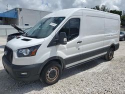 Salvage trucks for sale at Opa Locka, FL auction: 2023 Ford Transit T-250