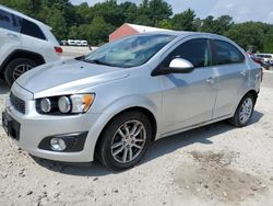 Chevrolet salvage cars for sale: 2012 Chevrolet Sonic LT