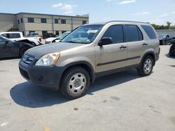 Salvage cars for sale from Copart Wilmer, TX: 2006 Honda CR-V LX