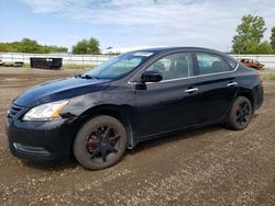 Salvage cars for sale at Columbia Station, OH auction: 2015 Nissan Sentra S