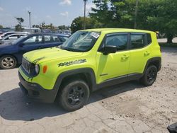 Jeep salvage cars for sale: 2018 Jeep Renegade Sport