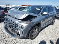 Salvage cars for sale at Cahokia Heights, IL auction: 2022 Hyundai Santa FE SEL