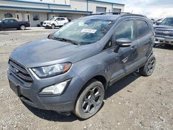 Salvage cars for sale at Earlington, KY auction: 2018 Ford Ecosport SES