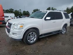 Salvage cars for sale from Copart Baltimore, MD: 2010 Ford Explorer Limited